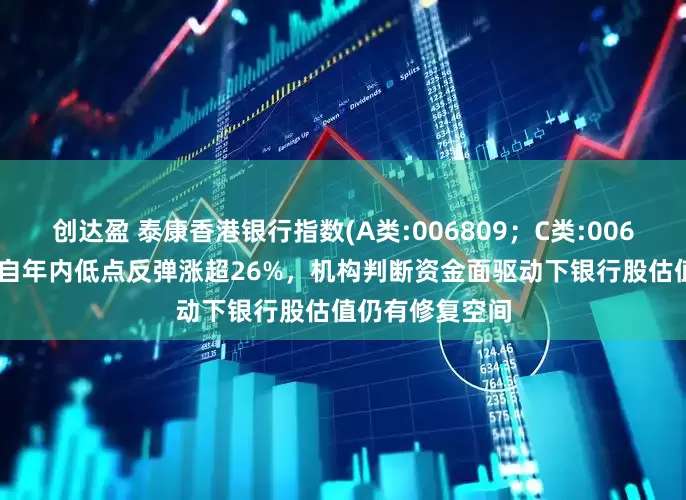 创达盈 泰康香港银行指数(A类:006809；C类:006810)跟踪指数自年内低点反弹涨超26%，机构判断资金面驱动下银行股估值仍有修复空间